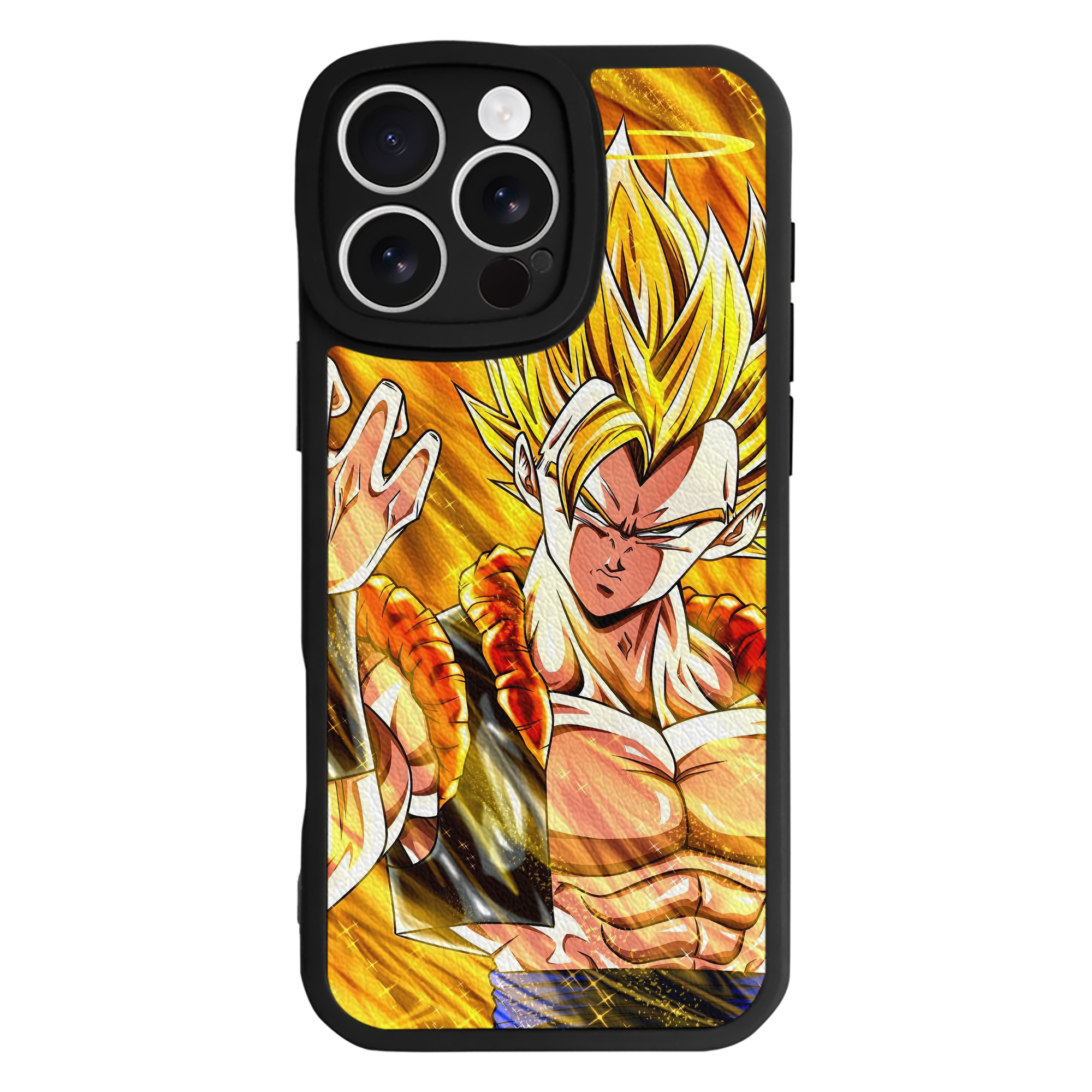 （画像用） ドラゴンボール DRAGON BALL 【iPhone 16シリーズ対応】シリコンスマホケース（レザー調） 材質：シリコン